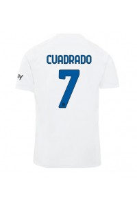 Fotbalové Dres Inter Milan Juan Cuadrado #7 Venkovní Oblečení 2023-24 Krátký Rukáv